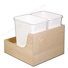 Hard Maple Undermount Recycle Drawer Fits 21" opening 
