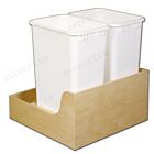Birch Ply Undermount Recycle Drawer Fits 22 1/2" opening