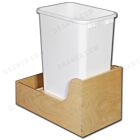 Birch Ply Undermount Recycle Drawer for 50qt bin Fits 12" opening