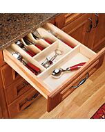 Rev-A-Shelf Wood Cutlery Organizer for Drawers Small