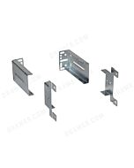 Knape & Vogt 8404 Bracket Kit, Anochrome