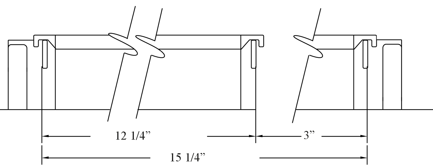 Standard File Drawer Dimension Diagram