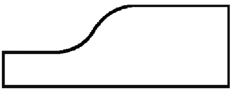 Pull-out Scalloped Taper Side